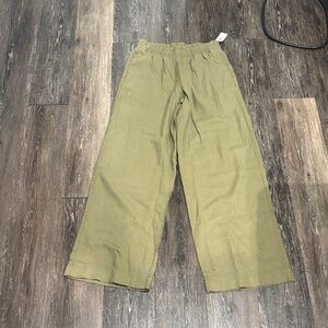 Old Navy Linen Wide-Leg Pants XXS NWT
